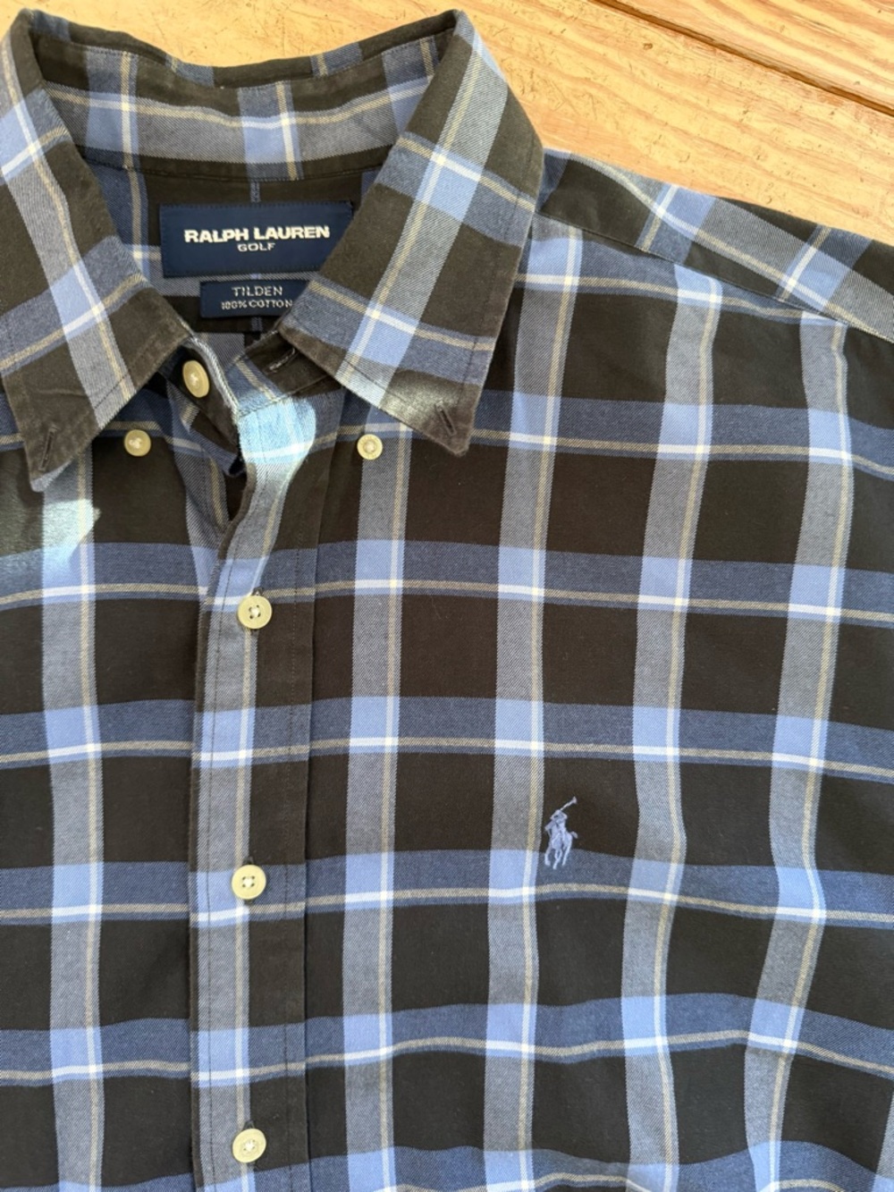 Ralph Lauren golf button down size L